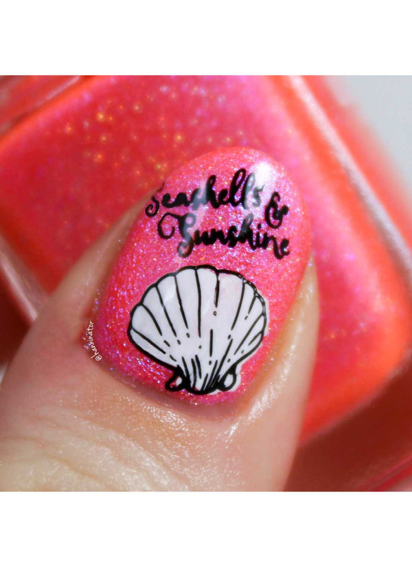 Mermaid Life 2 - Uber Chic Stamping Plate