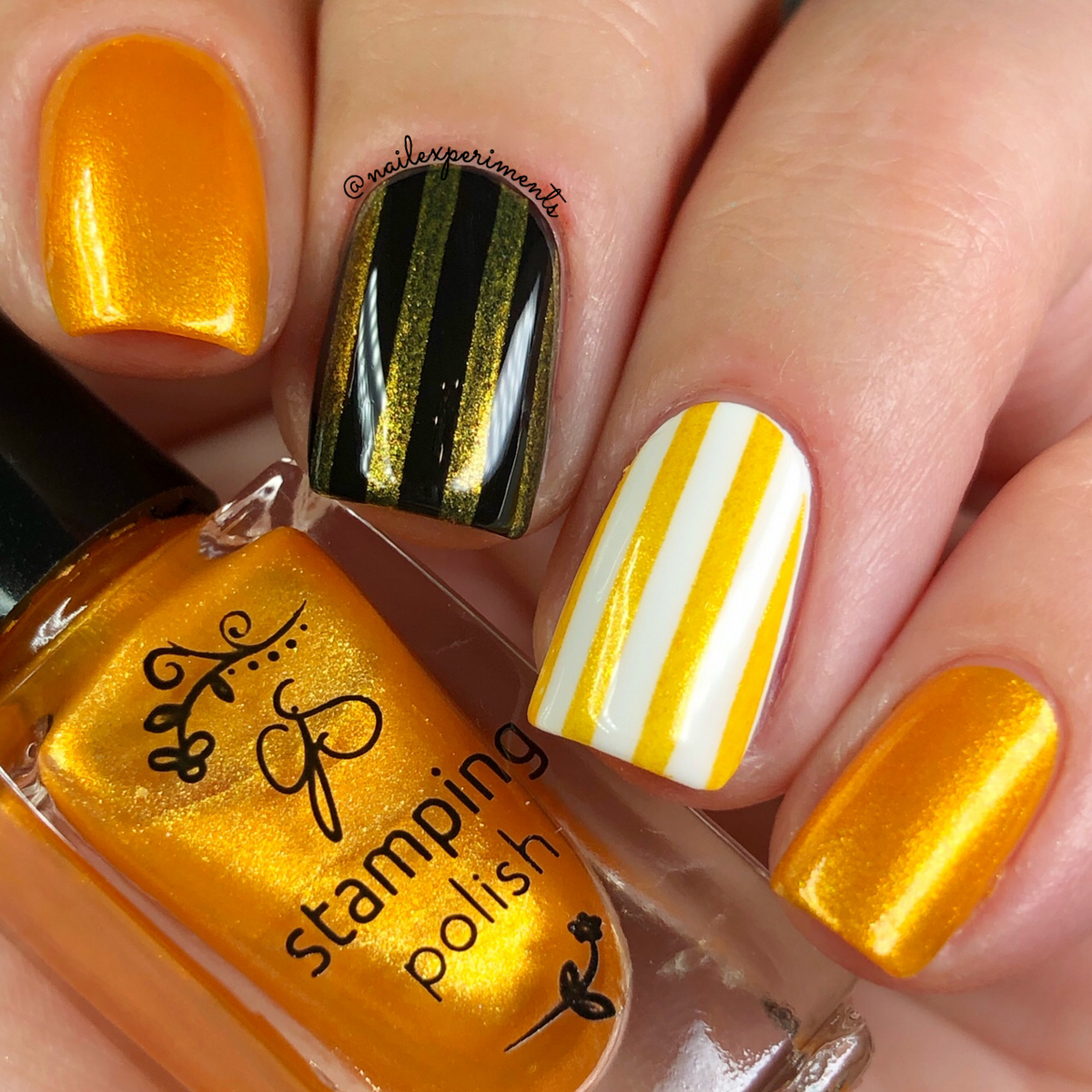 #105 - Tangerine Fizz Stamping Polish