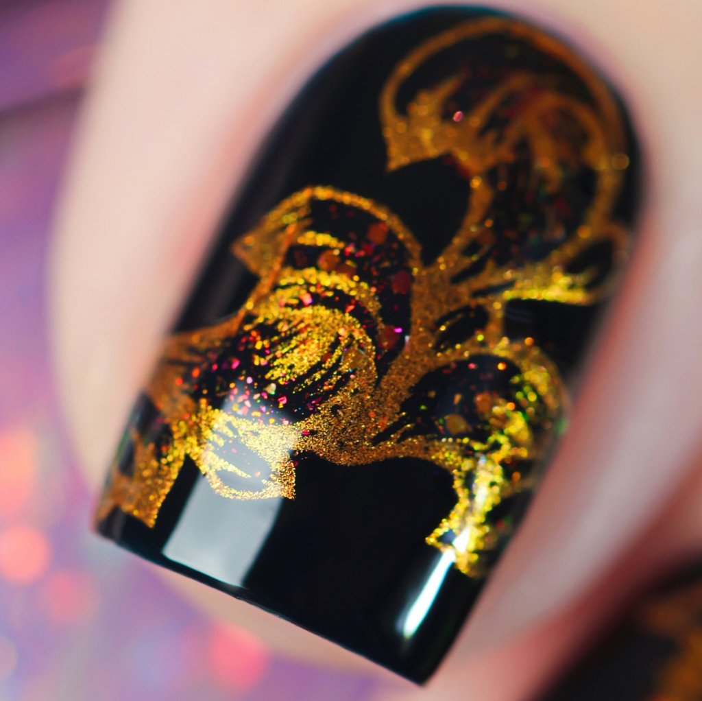 Ornamental Flourish (CjS-45) - Clear Jelly Stamping Plate