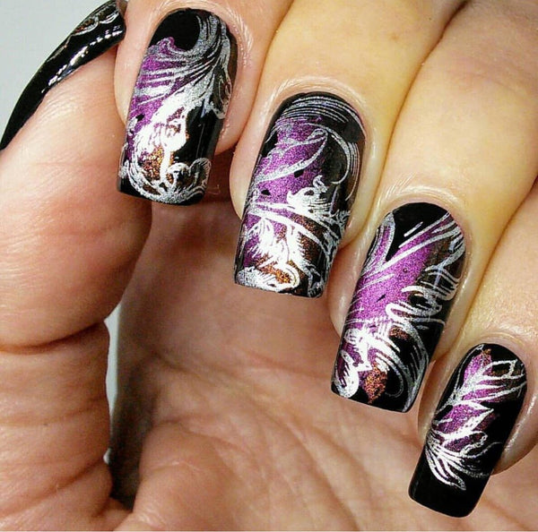 Ornamental Flourish (CjS-45) - Clear Jelly Stamping Plate