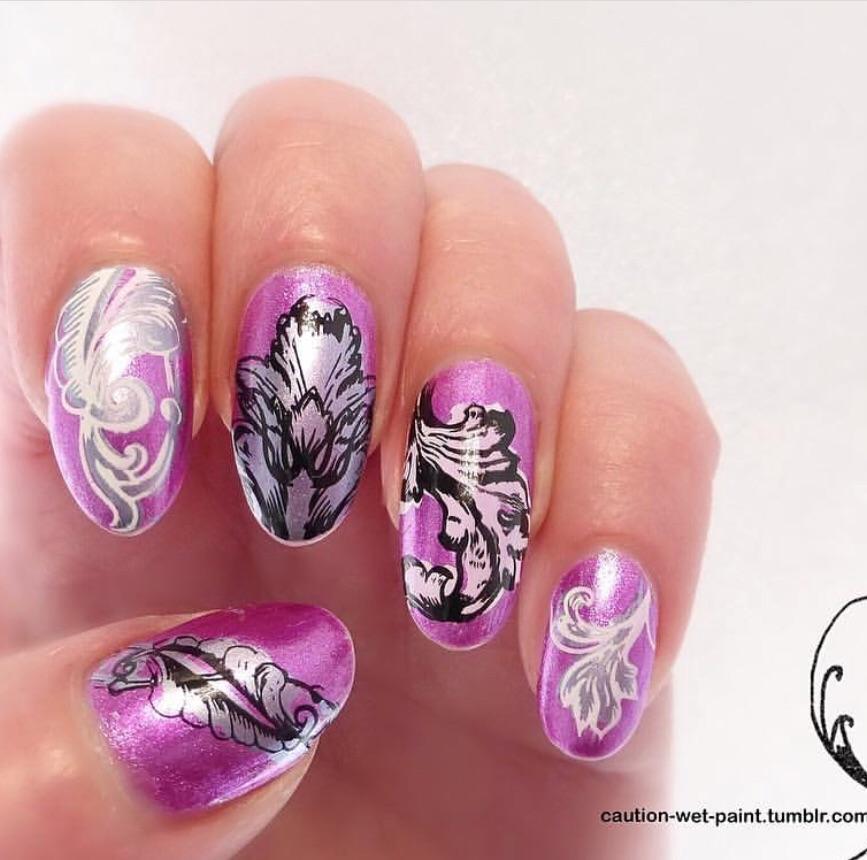 Ornamental Flourish (CjS-45) - Clear Jelly Stamping Plate