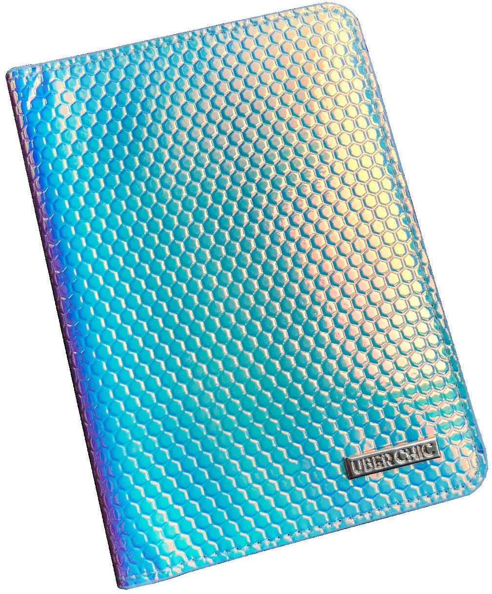 Holo Iridescent Passport Holder - Uber Chic Accessories