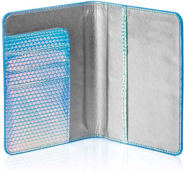 Holo Iridescent Passport Holder - Uber Chic Accessories