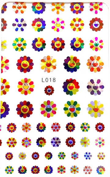 Pasties - Holo Happy Flowers L 018 Main image