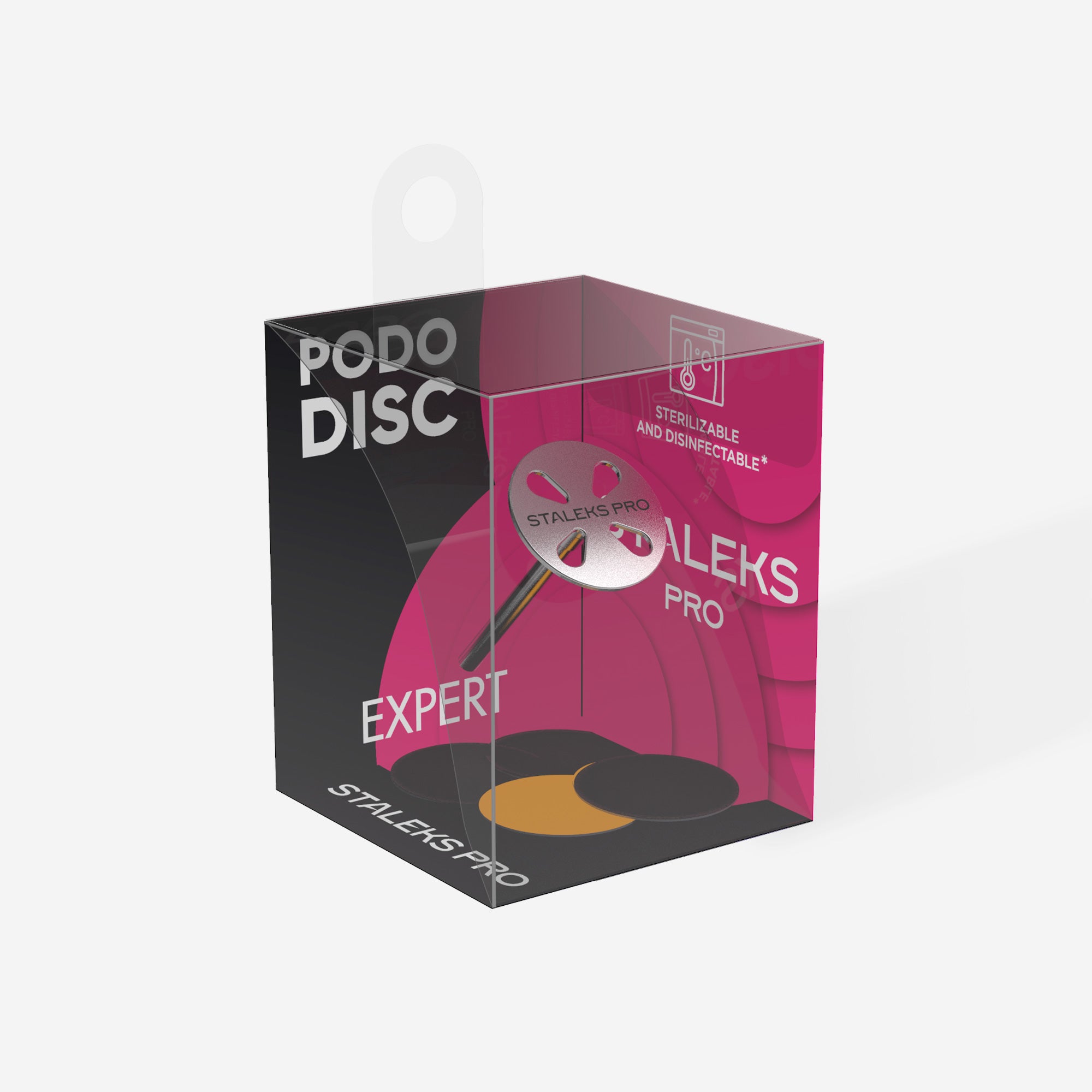 Staleks podo Small 15mm Stainless Pedicure Disc & Silicone Carbide Refills Secondary image