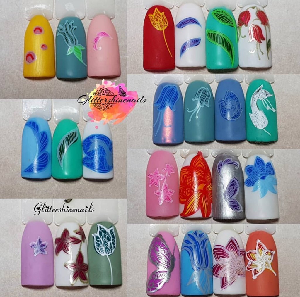 Petals of Lace (CjS-50) - Clear Jelly Stamping Plate
