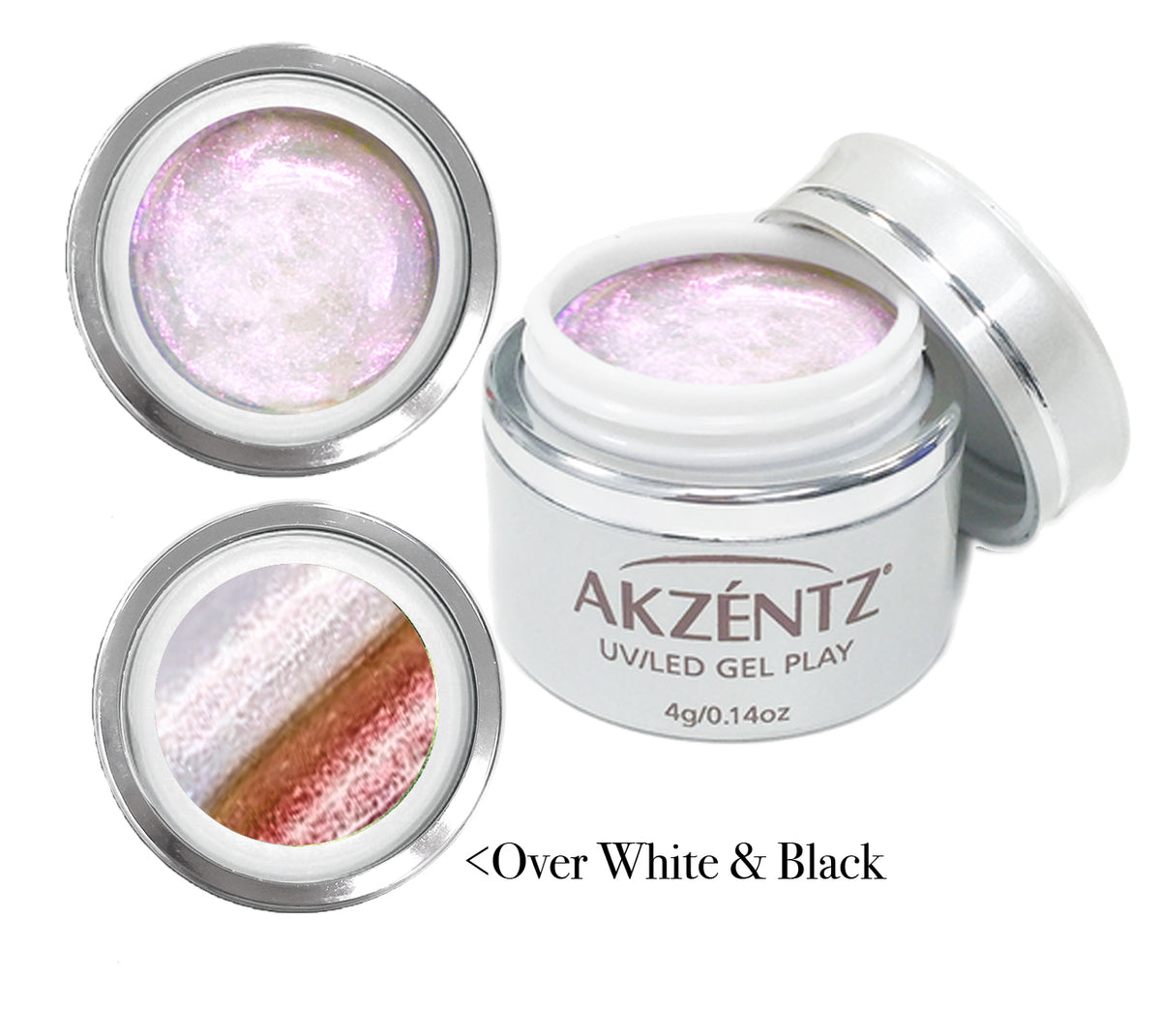 Pink Cove Mermaid Shimmer  - Akzentz Gel Play UV/LED Main image