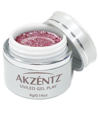 Pink Diamond Glitz Glitter Gel - Akzentz Gel Play UV/LED