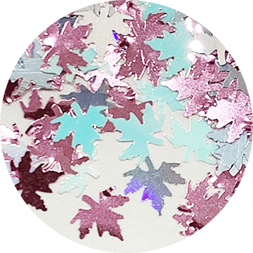 Frozen Leaves Confetti Glitter