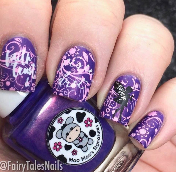 Pixie Perfect (CJSCLC-04)- Clear Jelly Stamping Plate