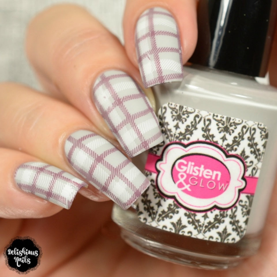 Pretty In Plaid - Uber Chic Stamping Plate