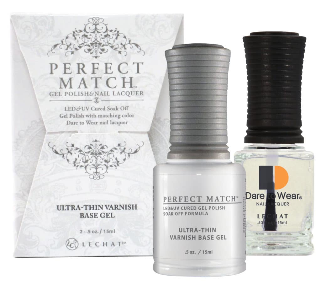 Ultra Thin Varnish Base Gel - Perfect Match Set