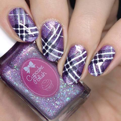 Pretty In Plaid - Uber Chic Stamping Plate