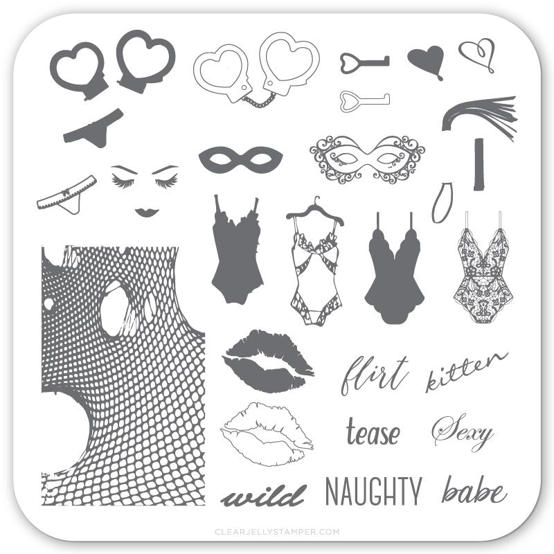 Risqué (CjS V-7) - CJS Small Stamping Plate Secondary image