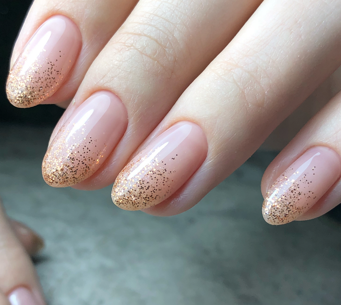 Rose Gold Glitter - Akzentz Luxio, 15ml/0.5oz