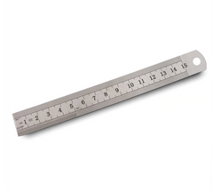 Stainless Ruler for Measuring Nails