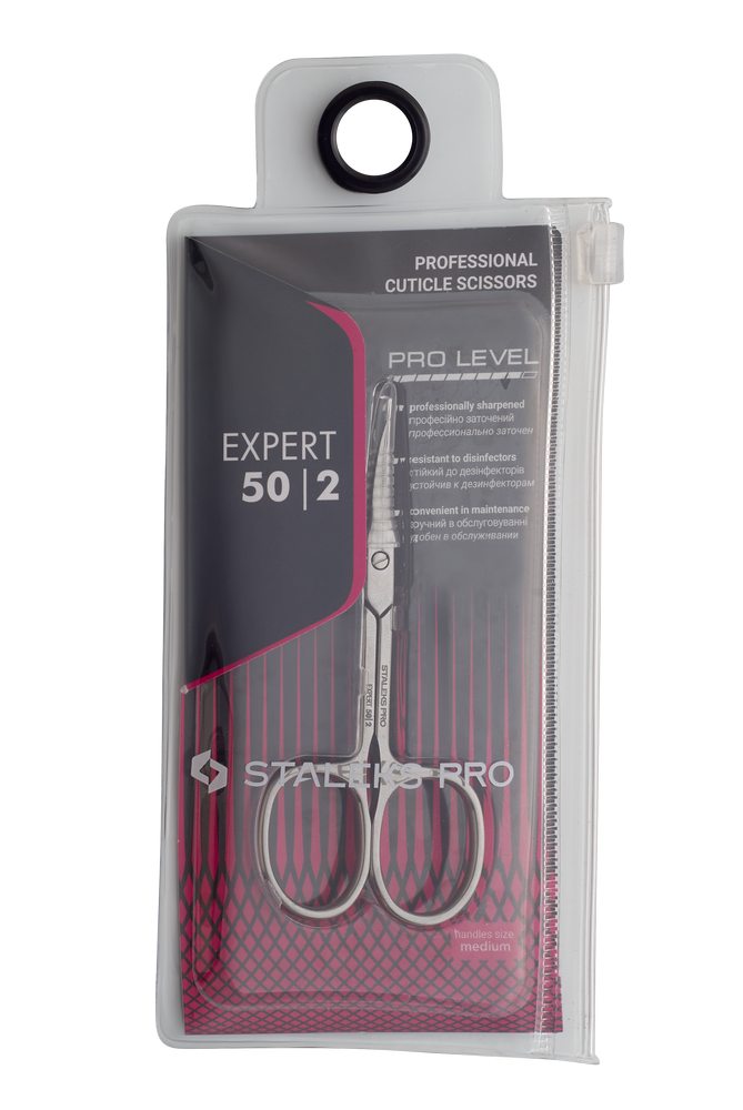 Staleks Pro Expert Professional Cuticle Scissors EXPERT SE-50/2