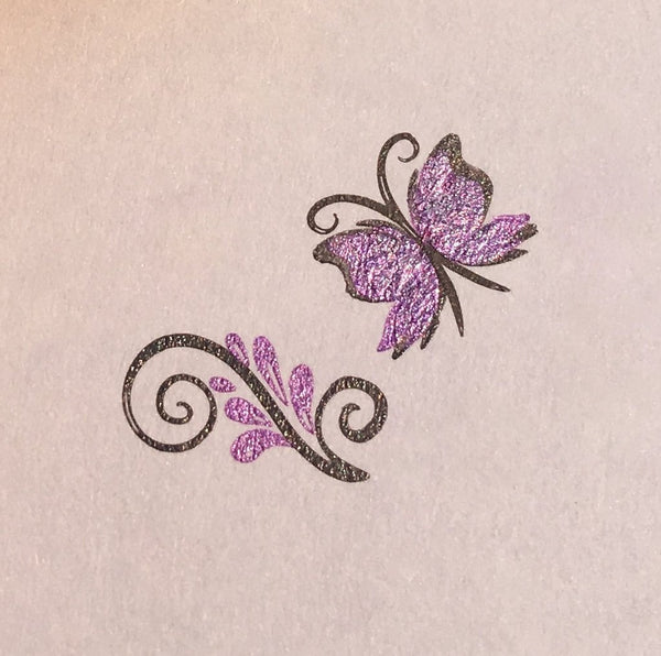 Serendipity  (CjS-23) - Clear Jelly Stamping Plate