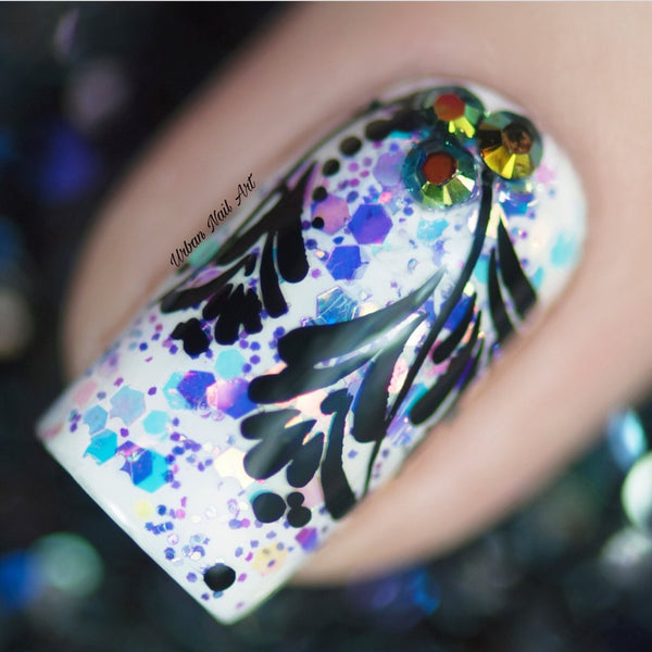 Serendipity  (CjS-23) - Clear Jelly Stamping Plate