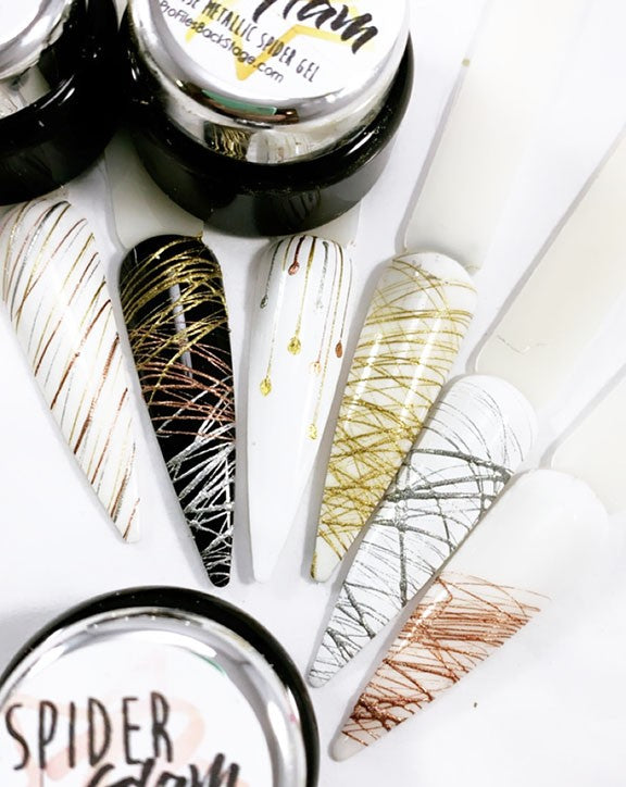 Metals GLAM Metallic Spider Gel Set Secondary image