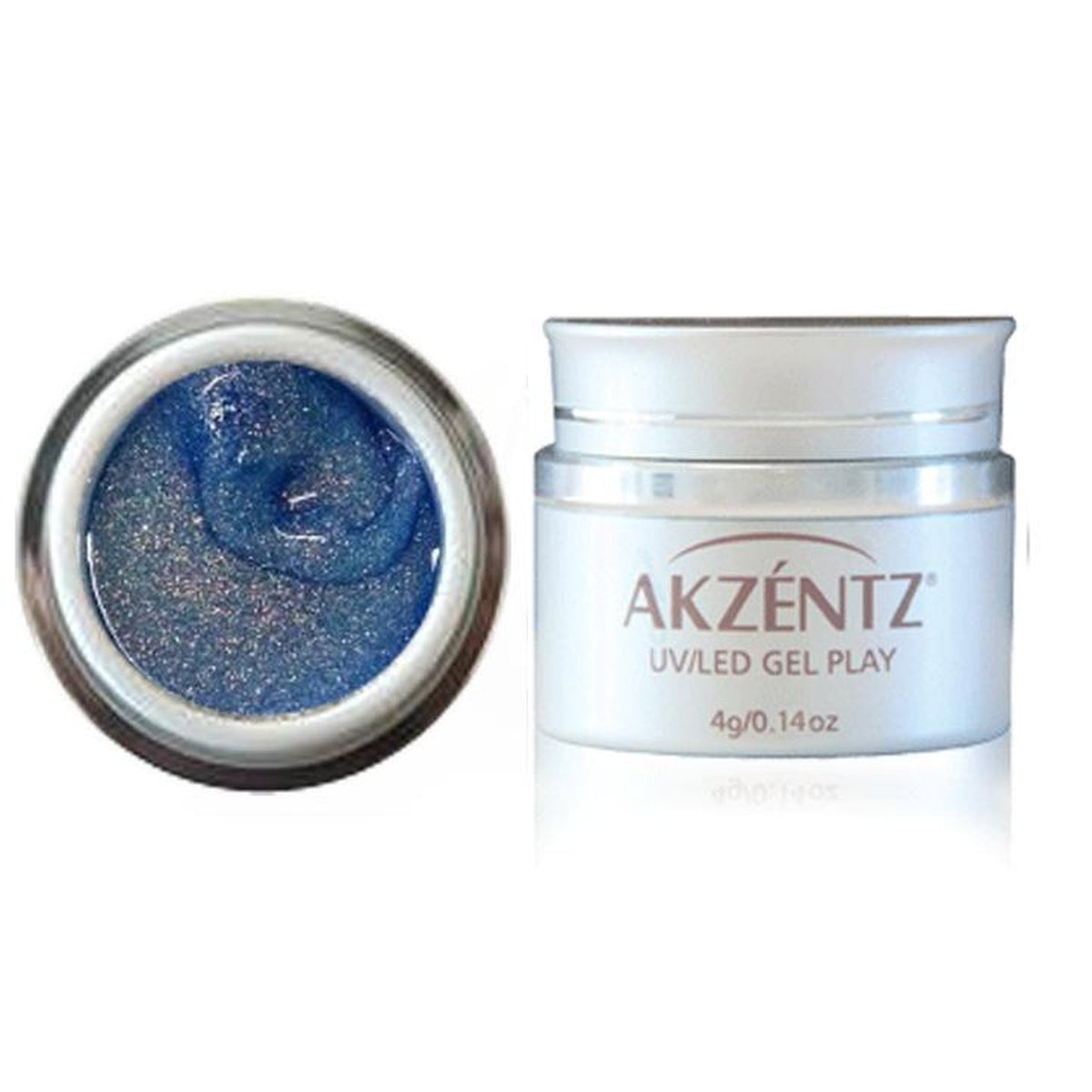 Glitter Shifter Blue - Akzentz Gel Play UV/LED Main image