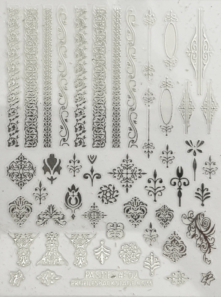 Pasties - Silver Filigree # F 02 Main image