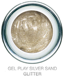 Glitter Silver Sand - Akzentz Gel Play UV/LED