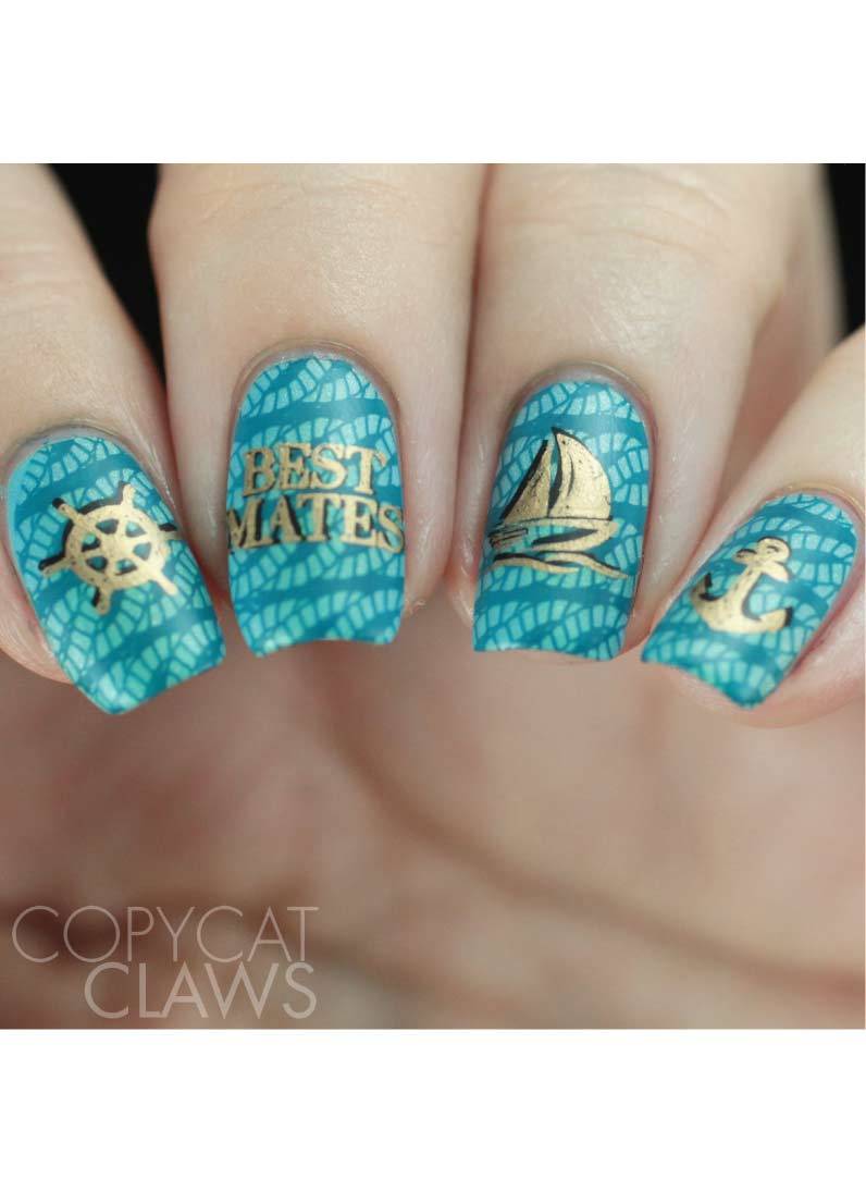 Nauti but Nice - Uber Chic Stamping Plate Secondary image