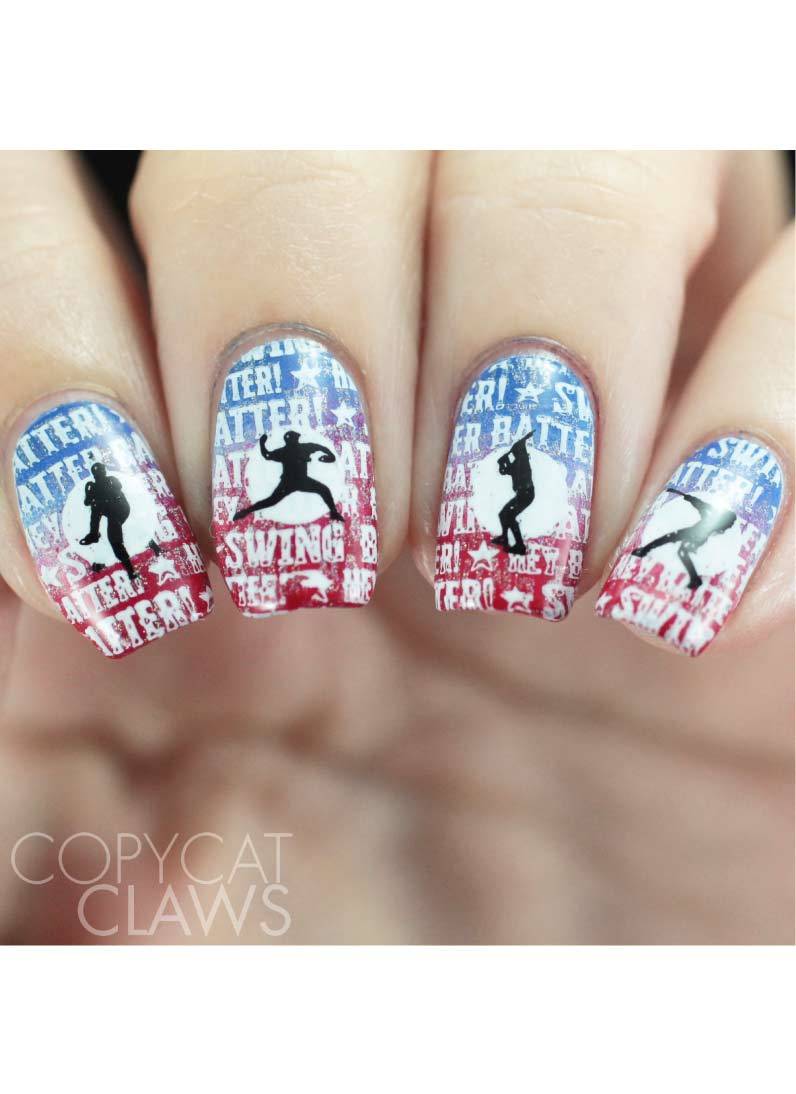 Take Me Out To The Ballgame - Uber Chic Mini Stamping Plate