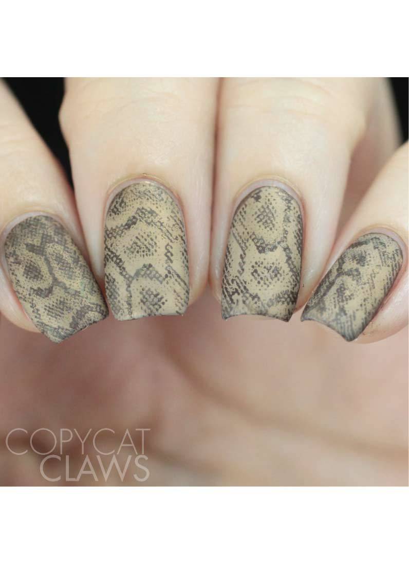 Wild Luxury: Cold Blooded - Uber Chic Stamping Plate