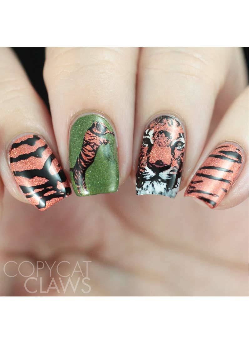 Wild Luxury: Warm Blooded - Uber Chic Stamping Plate Secondary image