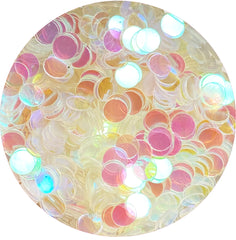 Small Iridescent Dots Confetti Glitter