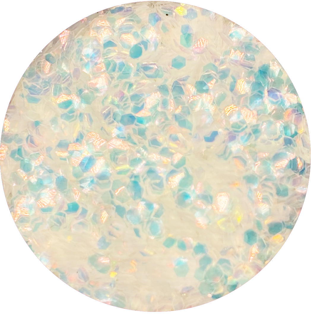 Small Scales Iridescent Confetti Glitter