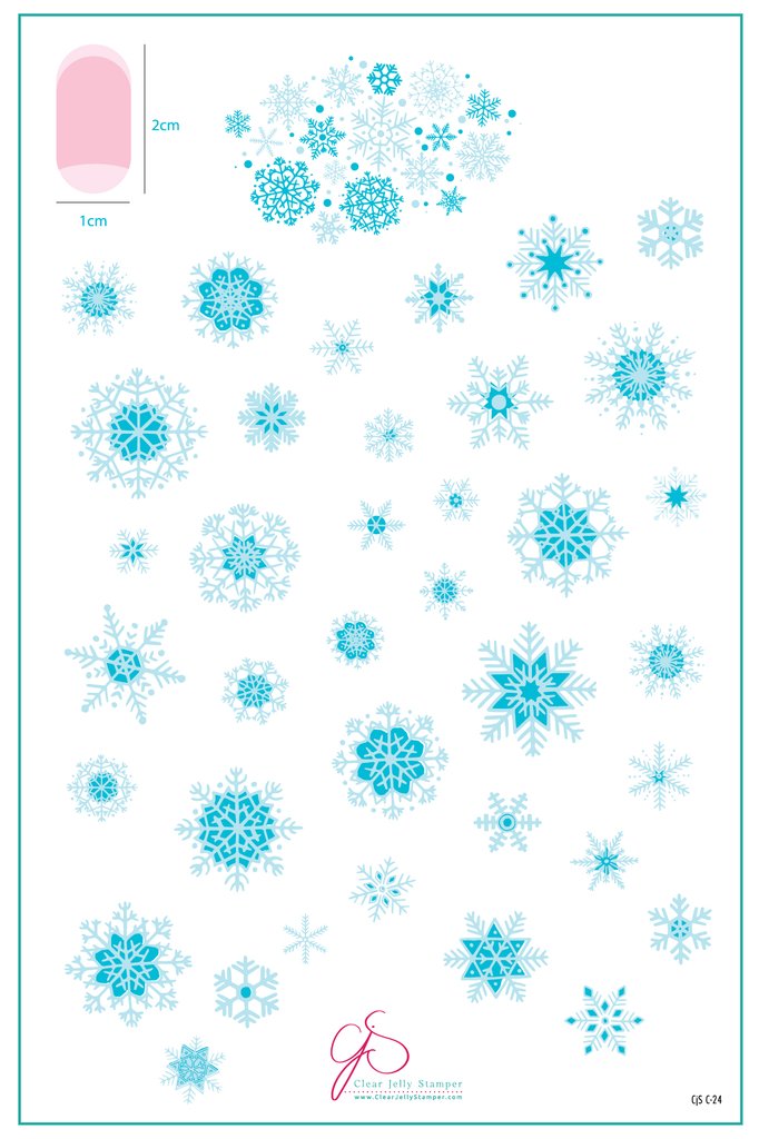 In the Frosty Air (CjS C-24) - Clear Jelly Stamping Plate