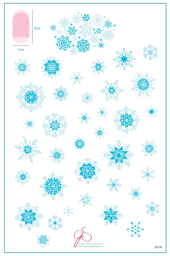 In the Frosty Air (CjS C-24) - Clear Jelly Stamping Plate Secondary image