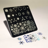 Snowflakes - CJS Small Stamping Plate