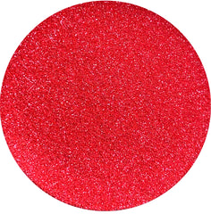 Soft Fire Red Glitter