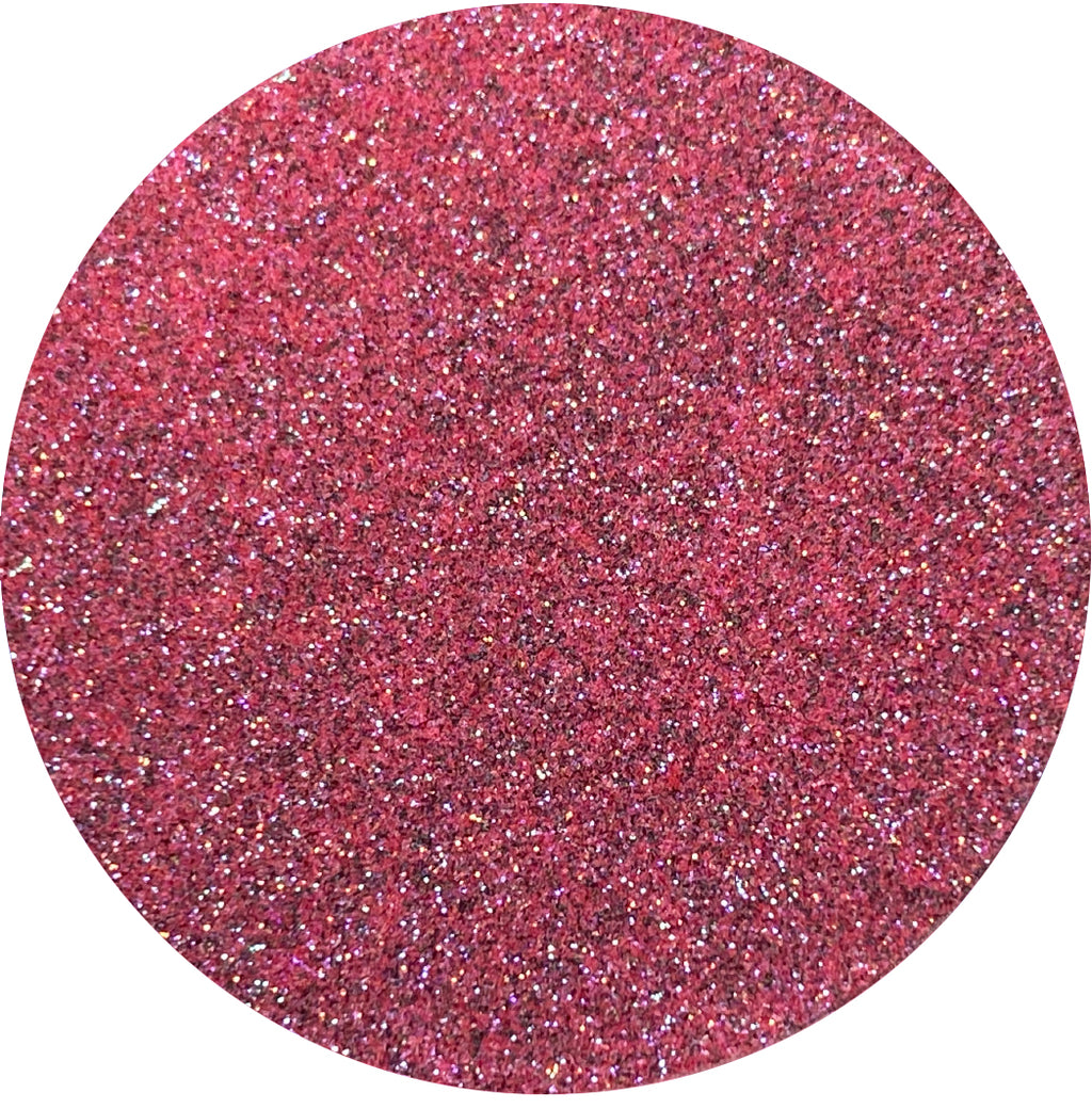 Soft Holo Cranberry Glitter