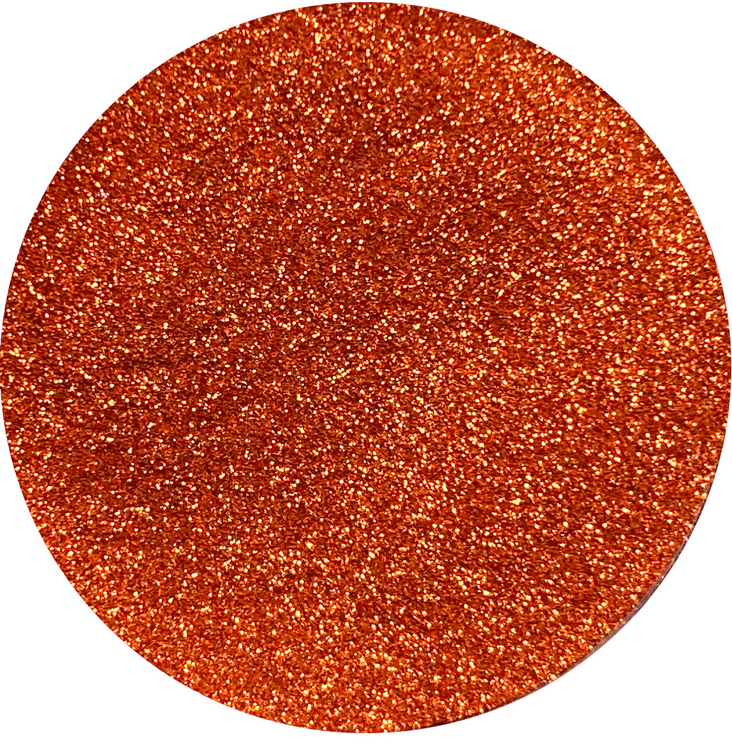 Soft Orange Metallic Glitter Main image