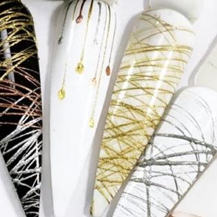 Gold Metallic Spider Gel
