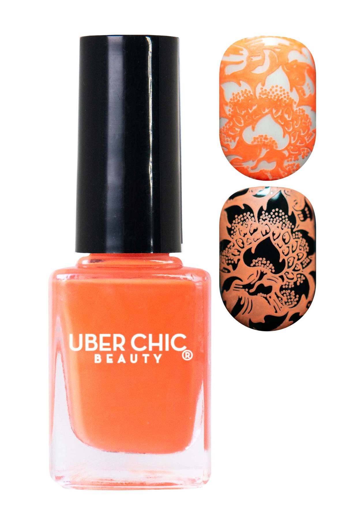 Electric Pumpkin - Stamping Polish - Uber Chic 12ml