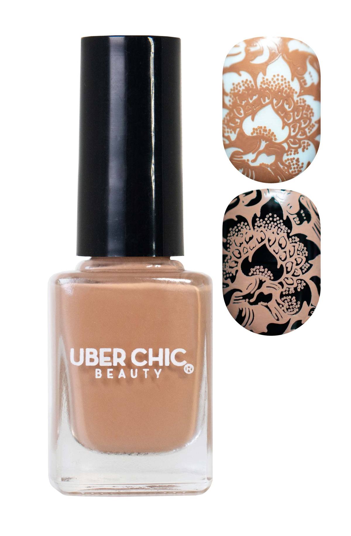 Mochaccino - Stamping Polish - Uber Chic 12ml