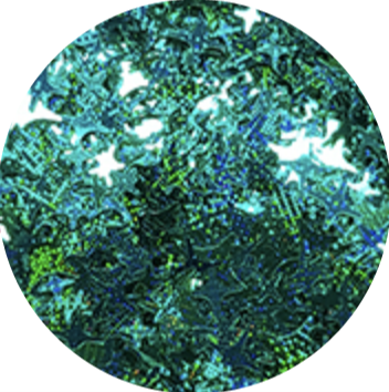 Stardust Green Confetti Glitter Main image