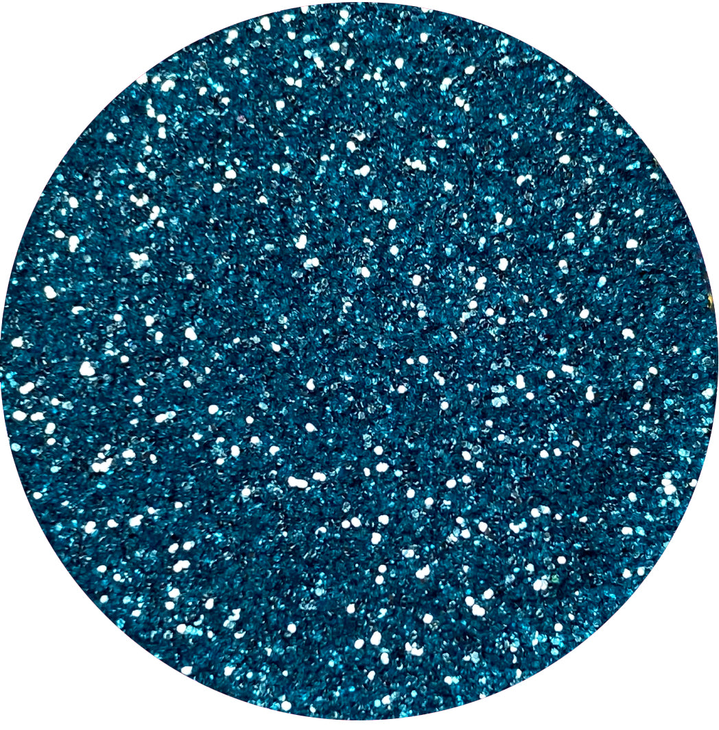 Steely Blue Glitter