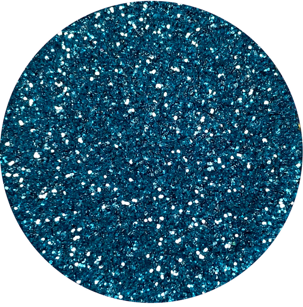 Steely Blue Glitter