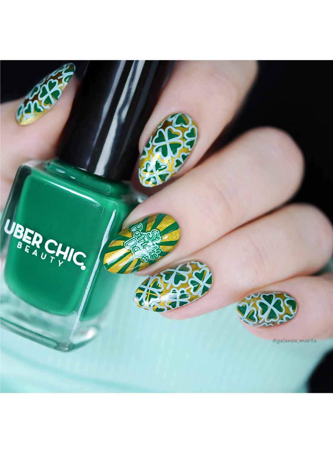 St Patrick's Day 3 - Uber Chic Mini Stamping Plate