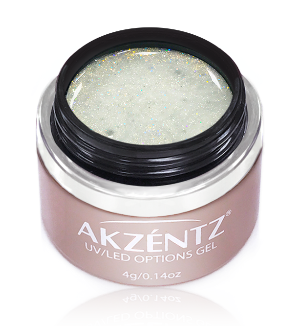 Sparkles Sunlit Snow - Akzentz Options UV/LED - LuvNailz