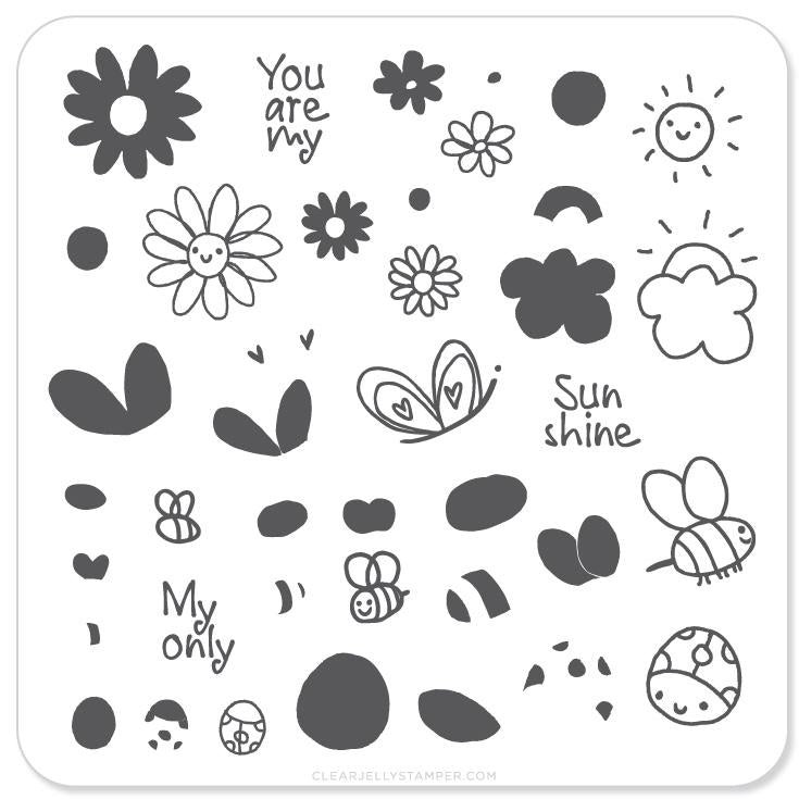 SunShine (CjS-35) - CJS Small Stamping Plate