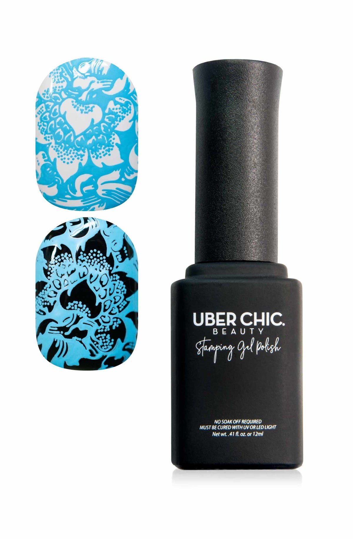 My Baby's Blues - Stamping Gel Polish - Uber Chic 12ml Main image