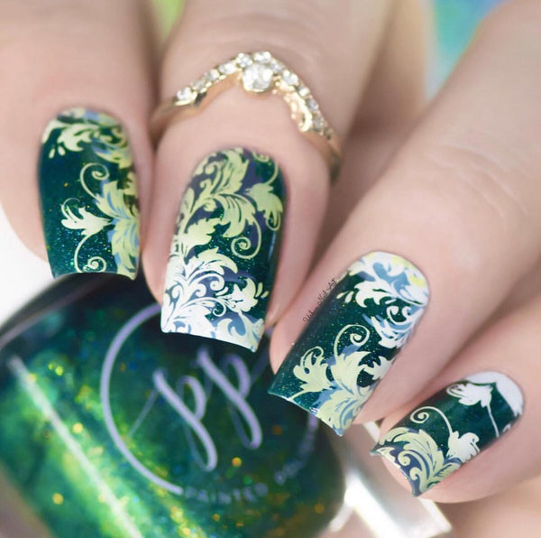 Sweet Swirls (CjS-48)  - Clear Jelly Stamping Plate